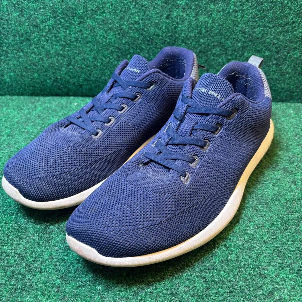 Peter Millar Hyperlight Glide Sneaker Shoes Navy Blue Mens Size 11.5